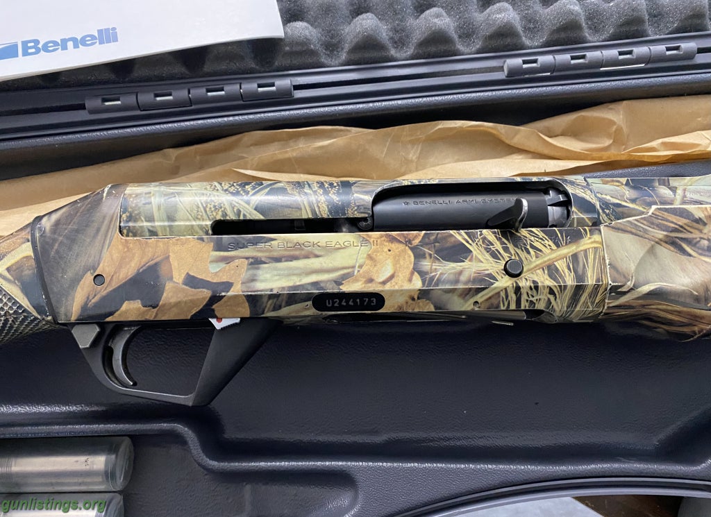 Shotguns Benelli Super Black Eagle II 12ga