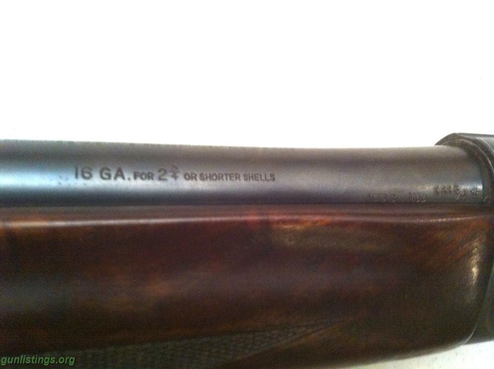 Shotguns Browning Sweet 16 Patent - Remington Model 11 In 16ga