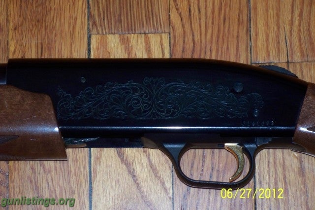 Shotguns Mossberg 500A 12 Gauge W/24 Inch Rifled Slug Barrel