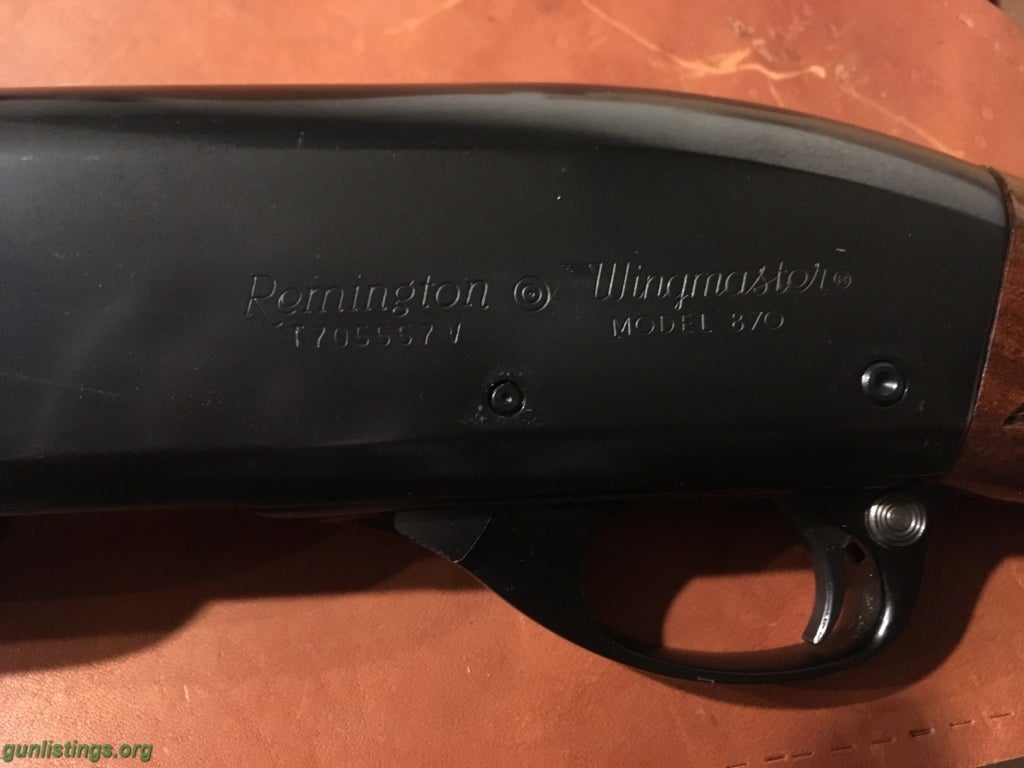 Shotguns Rem 870 Wingmaster