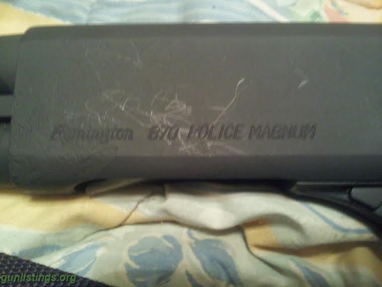 Shotguns REMINGTON 870 POLICE MAGNUM