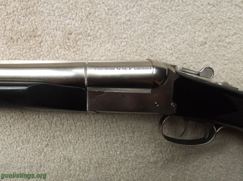 Shotguns Stoeger Coach Gun  Nickel