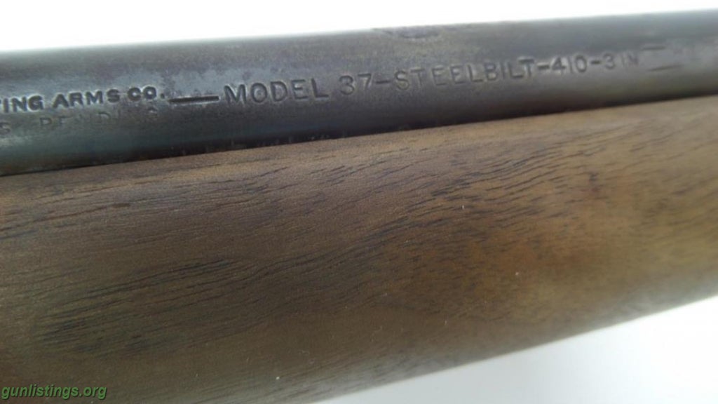 Shotguns Winchester Model 37 410 Single Barrel Shotgun